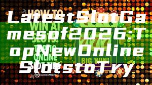 Latest Slot Games of 2026: Top New Online Slots to Try