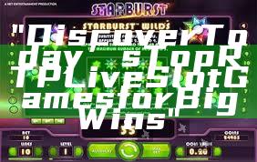 "Discover Today’s Top RTP Live Slot Games for Big Wins"